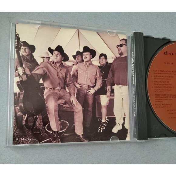 Doug Supernaw CD You Still Got Me Country Music 1995 Giant Records USA Folk 90s - Picture 9 of 12